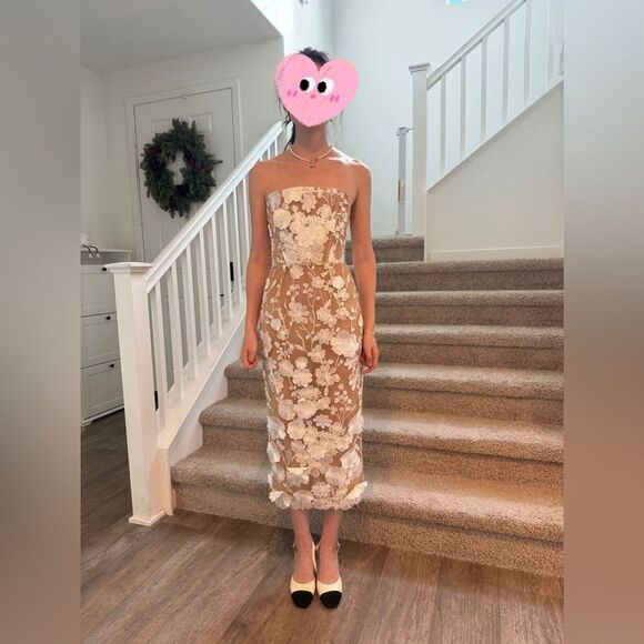 NWOT BRONX AND BANCO JASMINE MID-LENGTH DRESS - Picture 4 of 16